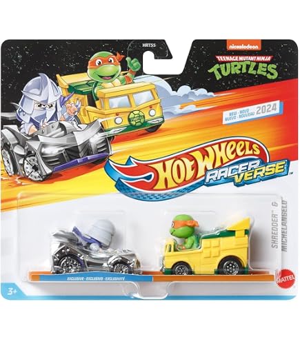 Amazon.co.jp: Hot Wheels 2020 Teenage Mutant Ninja Turtles 5 car